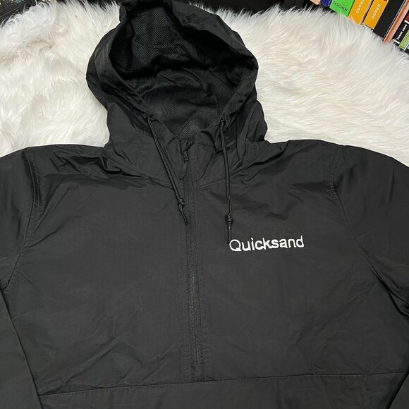 QUICKSAND BAND SLIP PULLOVER WINDBREAKER JACKET ALTERNATIVE METAL - Picture 2 of 7